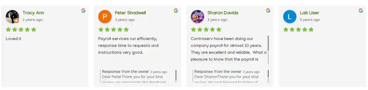 Contraserv Google Reviews Mobile